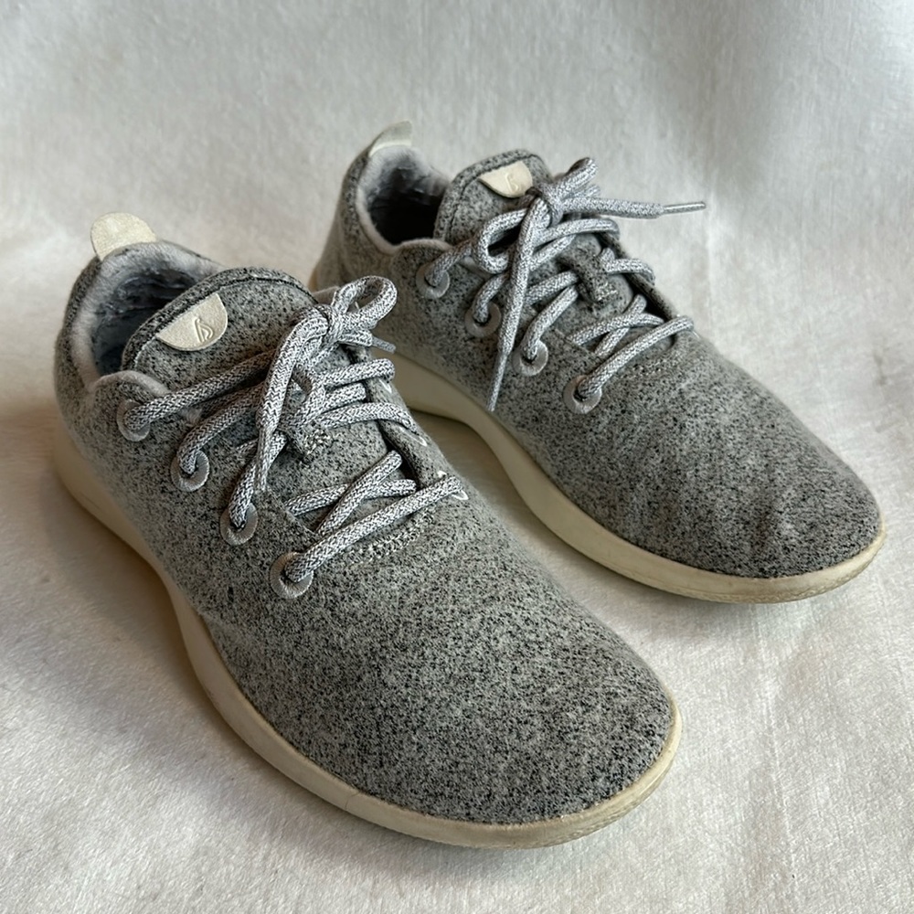 allbirds wool runners sneakers W9 in gray
